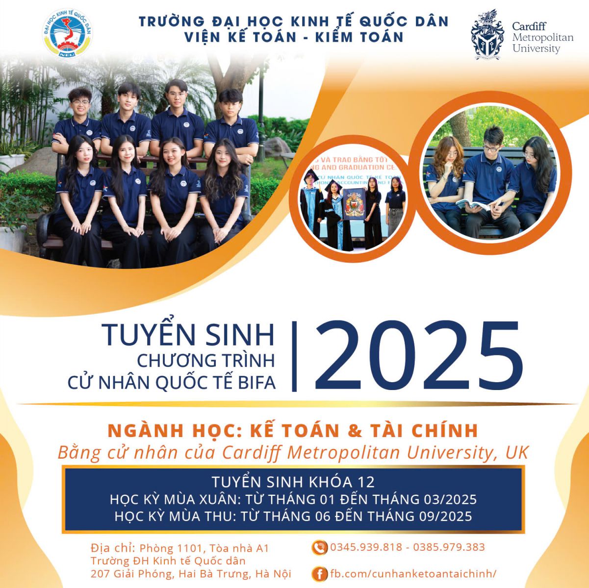 GIỚI THIỆU CHƯƠNG TRÌNH CỬ NHÂN QUỐC TẾ BIFA 2025