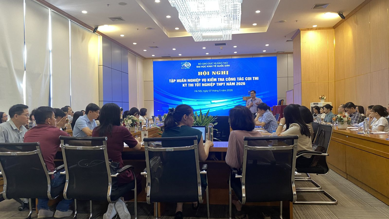 Giảng viên Viện Kế toán - Kiểm toán tập huấn công tác kiểm tra thi tốt nghiệp THPT năm 2026